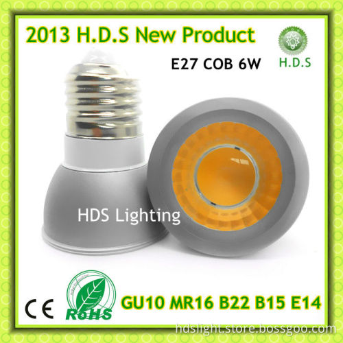 E27 6W COB PMMA Globe Light